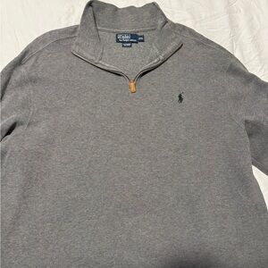 Ralph Lauren Gray Zip Up Sweater